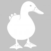 Duck Whiteboard Wall Stickers