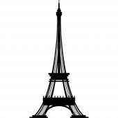 Eiffel Tower Wall Stickers