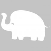Elephant - Whiteboard Wall Stickers
