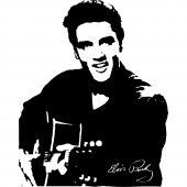Elvis Presley Wall Stickers