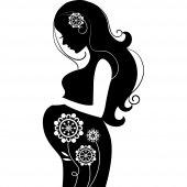 Expectant Mother Wall Stickers