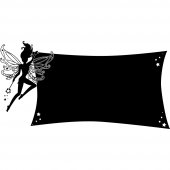 Fairy - Chalkboard / Blackboard Wall Stickers