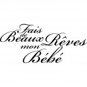 Fais de beaux rêves Wall Stickers