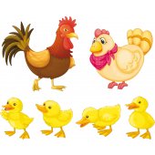 Farm Animals Wall Stickers