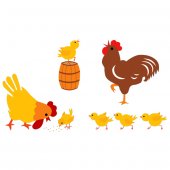 Farm Set Wall Stickers