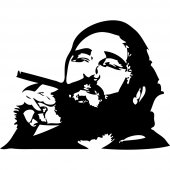 Fidel Castro Wall Stickers