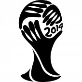 FIFA World Cup Brasil 2014 Wall Stickers