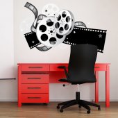 Film Reels Wall Stickers