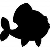 Fish - Chalkboard / Blackboard Wall Stickers