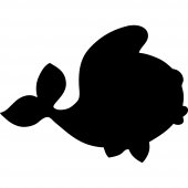 Fish - Chalkboard / Blackboard Wall Stickers