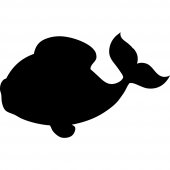 Fish - Chalkboard / Blackboard Wall Stickers