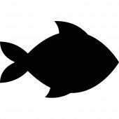 Fish - Chalkboard / Blackboard Wall Stickers