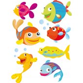 Fish Set Wall Stickers