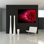 Flower - Triptych Forex Print