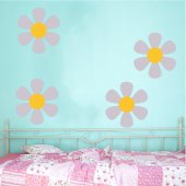 Flowers Set Wall Stickers