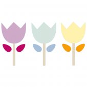 Flowers Set Wall Stickers