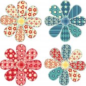 Flowers Set Wall Stickers