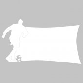 Football Player - Whiteboard Wall Stickers