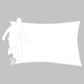 Football Player - Whiteboard Wall Stickers