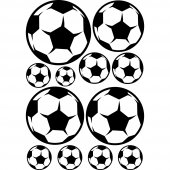 Football Set Wall Stickers