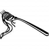 Fork Wall Stickers