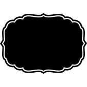 Frame - Chalkboard / Blackboard Wall Stickers