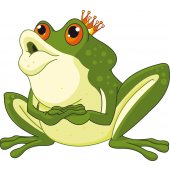 Frog Prince Wall Stickers
