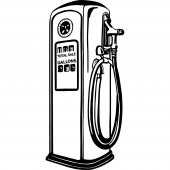 Gas Pump Wall Stickers