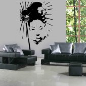 Geisha Wall Stickers