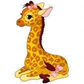 Giraffe Wall Stickers