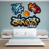 Graffiti Set Wall Stickers