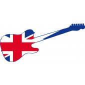 Guitar Wall Stickers