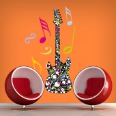 Guitar Wall Stickers