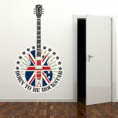 Guitar Wall Stickers