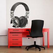 Headphones Wall Stickers