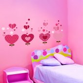 Heart Set Wall Stickers