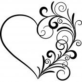 Heart Wall Stickers