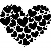 Heart Wall Stickers