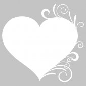 Heart - Whiteboard Wall Stickers