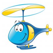 Helicopter Wall Stickers