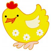 hen Wall Stickers