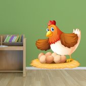 hen Wall Stickers