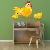 hen Wall Stickers