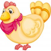 hen Wall Stickers