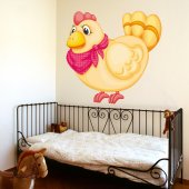 hen Wall Stickers