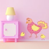 hen Wall Stickers