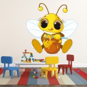 Honey Bee Wall Stickers