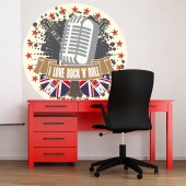 i love rock'n'roll Wall Stickers