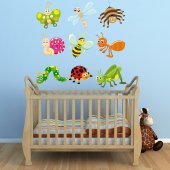 insect Set Wall Stickers