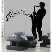 Jazzman Wall Stickers